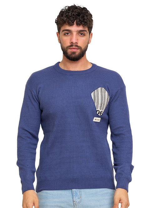 Indigo - Design p2218 PF - Round Pullover - Khotwh